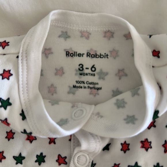 ROLLER RABBIT STARRY NIGHT FOOTIE PAJAMA - Picture 4 of 6